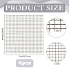 304 Stainless Steel Aquatic Plant Repellent Sheet AJEW-WH0248-606-2
