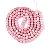 Baking Paint Glass Beads Strands DGLA-N016-6mm-02-2