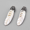 Freshwater Shell Pendants SHEL-S269-05-1