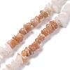 Natural Multi-Moonstone Beads Strands G-L610-A12-02-1