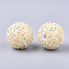 Acrylic Beads SACR-T345-01B-21-2