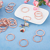 Alloy Split Key Rings PALLOY-TAC0001-01C-RG-7