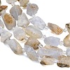 Raw Rough Natural Blue Lace Agate Beads Strands GG-CBA0B77-A04-01-3