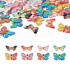 Spritewelry 48Pcs 8 Styles Translucent Resin Pendants FIND-SW0001-27-20