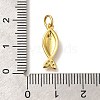 Brass Cubic Zirconia Pendants KK-M295-14G-01-3