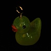 Luminous Opaque Resin Cartoon Pendants CRES-Z004-01D-G-3