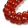 Natural Carnelian Beads Strands G-E571A02-02-4