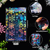 50Pcs Double Face Laser Rectangle PE Cellophane Bags ABAG-TAC0013-14A-4