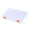 Rectangle Polypropylene(PP) Bead Storage Container CON-N013-06-5