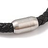 Braided Microfiber Leather Cord Bracelets BJEW-B096-13P-3