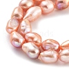 Natural Cultured Freshwater Pearl Beads Strands PEAR-P062-28C-4