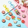 26Pcs 13 Styles Peace Themed PVC Plastic Beads PVC-CJ0001-02-6