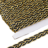 Polyester Braided Lace Ribbons OCOR-WH0105-181C-1