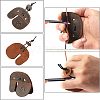 Leather Archery Finger Tab AJEW-WH0182-27-5