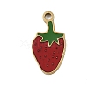 304 Stainless Steel Enamel Charms STAS-I338-01G-06-1