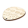 DIY Crafts Easter Egg Shape Cutouts Pendants LS-AJEW-P087-B01-08-4