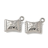 Anti-Tarnish 304 Stainless Steel Pendants STAS-Q334-05P-1