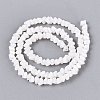 Opaque Glass Beads Strands GLAA-N019-3mm-03-3