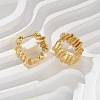 Rack Plating Brass Hoop Earrings for Women EJEW-Q770-20G-2