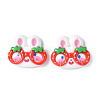 Opaque Resin Cabochons CRES-P023-06A-1