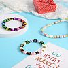 1200Pcs 12 Colors Opaque Acrylic European Beads MACR-TA0001-20-29