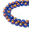 1Strand Round Millefiori Glass Beads Strands LK-TADJ0001-01B-2