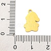 Christmas Theme 201 Stainless Steel Charms LS-STAS-Q015-13G-02-3