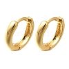 Rack Plating Ring Brass Hoop Earrings for Women EJEW-C125-09G-4