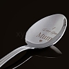 Stainless Steel Spoons Set AJEW-WH0160-027-3