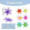100Pcs Opaque Acrylic Beads OACR-DC0001-53-2