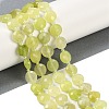 Natural Xiuyan Jade Beads Strands G-B094-A07-01-1