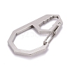 Non-Tarnish 202 Stainless Steel Key Clasps STAS-F268-06P-2