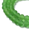 Transparent Glass Beads Strands X-EGLA-A034-T6mm-MD11-4