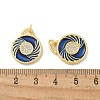 Brass Micro Pave Cubic Zirconia Pendants KK-B124-04G-02-3