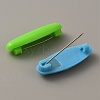 6Pcs Plastic Oval Safety Brooch Pins JEWB-WH0022-53A-2