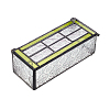Tin Jewelry Box OBOX-WH0007-09-1