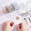 SUPERFINDINGS 300Pcs 5 Colors Iron Hoop Earrings Findings FIND-FH0004-71-3