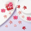 24Pcs 4 Style Spray Painted Alloy Pendants X1-FIND-LS0001-57-5