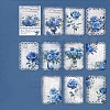 10 Sheets Rose Flower Scrapbook Paper Pads PW-WG84623-05-1