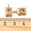 Real 14K Gold Plated 304 Stainless Steel Pendants STAS-L022-056G-04-3