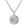 Titanium Steel Pendant Necklaces PW-WG36340-01-1