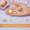 SUNNYCLUE 113 Pieces DIY Cute Weather Themed Earring Making Kits DIY-SC0015-46G-3