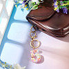 Number 5 Transparent Resin Keychains KEYC-TADJ0001-10E-4