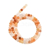 Natural Golden Silk Jade Beads Strands G-N344-01A-01-3