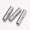 304 Stainless Steel Bayonet Clasps STAS-G071-57P-1