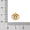 Brass Micro Pave Cubic Zirconia Pendants LS-KK-H511-01G-02-3