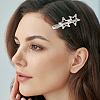 Zinc Alloy & Resin Hair Bobby Pins PHAR-SP0001-02-4