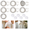 6Pcs Brass Cufflinks BUTT-HY0001-30-1