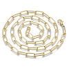 Brass Paperclip Chains MAK-S072-13A-MG-2