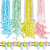 CREATCABIN 582Pcs 3 Colors 2-Hole Seed Beads SEED-CN0001-19A-1